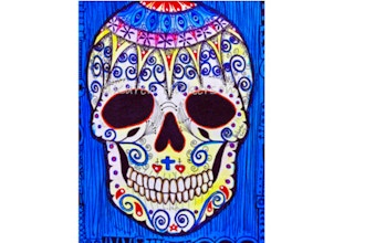 BYOB Painting: Day of the Dead Sugar Skull (UWS)